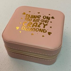 Snarky travel jewelry case. NEW